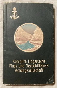 Königl. Ung. Sociedad de acciones fluviales y marítimas: El Danubio 1910 - RARO - Imagen 1 de 8