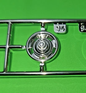 Revell 1969 Chevy NOVA SS 1/25 Scale Stock Tires and Rally Wheels and Pins NEW - Picture 1 of 8