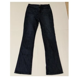 J. Jill Barely Boot Cut Dark Denim Jeans, Größe 8T - Bild 1 von 7