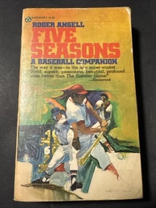 Roger Angell's Five Seasons a Baseball Companion 1978 Paperback - Foto 1 di 6