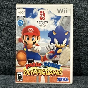 Mario & Sonic bei den Olympischen Spielen Nintendo Wii komplett CIB mit Handbuch getestet - Bild 1 von 4