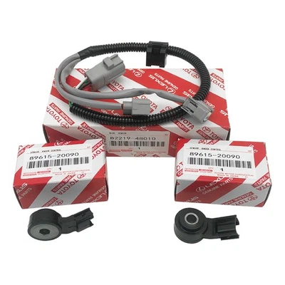 For 89615-06010 89615-20090 FitsToyota FJ Cruiser 2PCS Engine Knock Sensor Foto 1 de 4