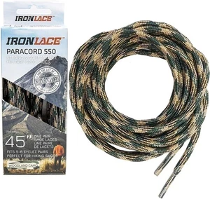 Ironlace Paracord 550, Bootlace, Shoelace, Runners, Hikers, Boots, Casual... - Picture 1 of 24