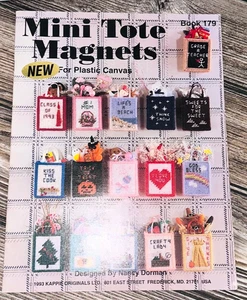 Mini bolso imanes para lona de plástico Nancy Dorman patrón de libro 179 - Imagen 1 de 2