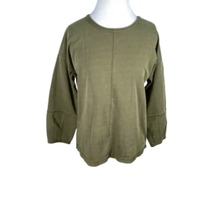 Habitat Clothes to Live In Lagenlook Sweatshirt Beachy Boxy French Terry Gr. XS - Bild 1 von 8