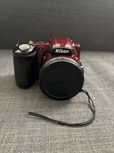 Red Nikon COOLPIX L830 Digital Camera - 16MP / 34x / Full HD - Tested Excellent - Picture 1 of 19