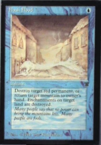 Flash Flood - Legends: #57, Magic: The Gathering Lp R209 - Picture 1 of 1