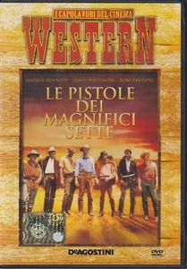 LE PISTOLE DEI MAGNIFICI SETTE DVD George Kenndy Editoriale con Booklet Western - Foto 1 di 3