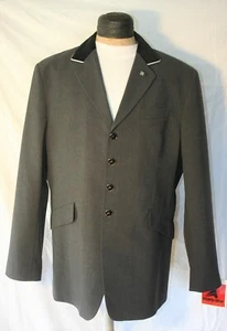 Herren Turniersakko Reitsakko Turnierjacket Sakko EURO Star Maurice grau Gr 56 - Bild 1 von 5