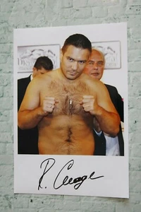 Autografo ORIGINALE di Ruslan Chagayev. pers. da collezione. Foto 20x30. 100% VERO - Foto 1 di 1