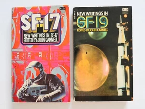 NEW WRITINGS IN SF 17, 19 EDITED BY JOHN CARNELL  (1970s) CORGI SF SHORT STORIES - Imagen 1 de 16