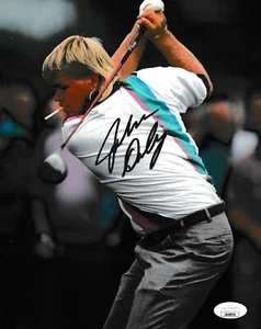 JOHN DALY PGA STAR SIGNED 8 X 10 CLASSIC GIGARETTE SHOT 8 X 10 PHOTO GTP - Picture 1 of 2