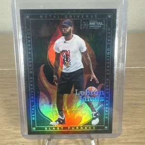 2021 Skybox Metal Universe Champions Lebron James Blast Furnace #BF-24 - Picture 1 of 6