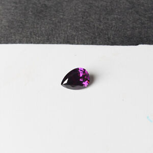 AAAAA Purple Red 13x18mm 19.08CT Pear Shape  Cut CZ VVS Loose Gemstones