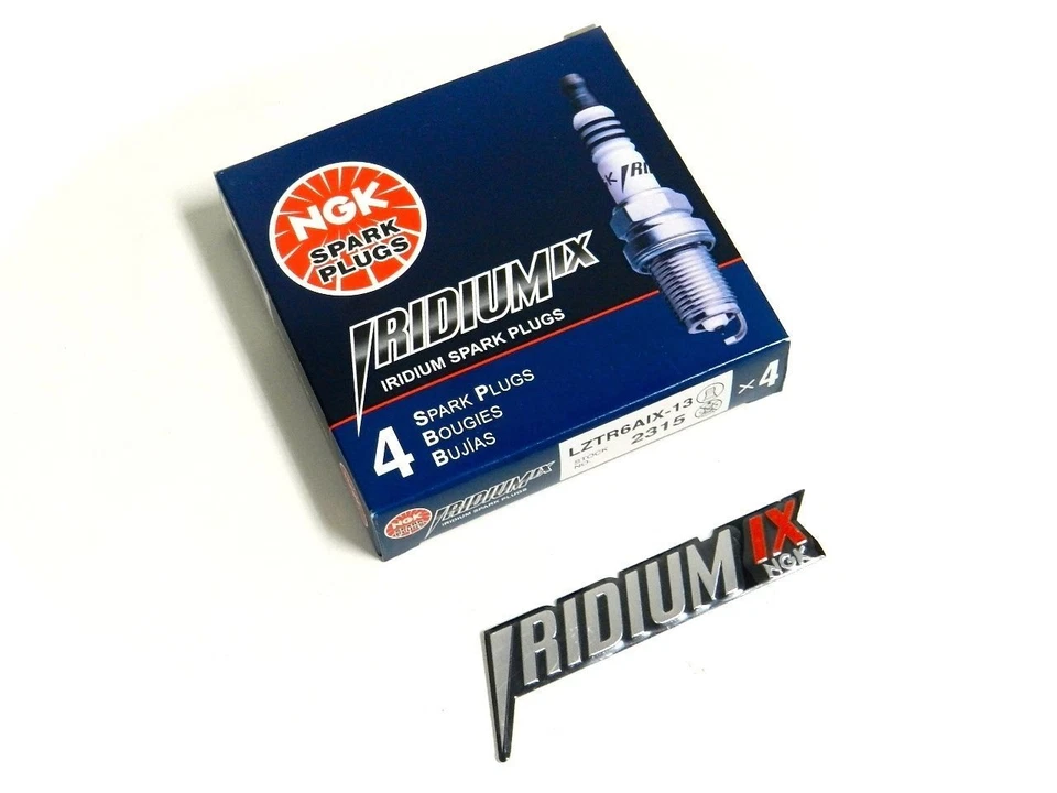 BUJÍAS NGK IRIDIUM IX ACTUALIZACIÓN PARA SUBARU IMPREZA WRX TURBO EJ20 EMBLEMA GRATIS Foto 1 de 1