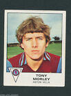 Aston Villa - Tony Morley * Panini's Football 80 - 33 * sticker complete w/back