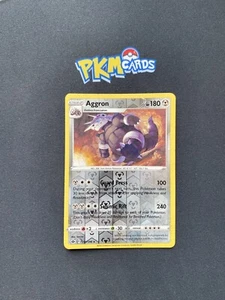 Pokemon Juego de Cartas Coleccionables Aggron Chilling Reigns 111/198 Holograma Inverso Raro MP. - Imagen 1 de 3