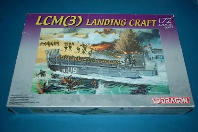 Dragon 7257 - LCM(3) Landing Craft  scala 1/72 - Immagine 1 di 2