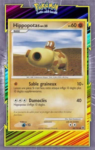 🌈Hippopotas - DP05:Aube Majestueuse - 66/100 - Carte Pokemon Française - Picture 1 of 1