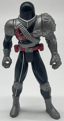 "Figura de acción Kenner 1994 VR Troopers Dark Heart 5"" Saban negra plateada suelta de colección" Foto 1 de 4