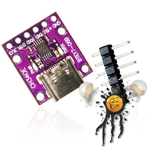 USB-C TTL CH340 UART DTR micro seriell Konverter OSX Win Linux Android ESP8266 - Bild 1 von 3