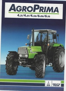 Prospekt: Deutz-Fahr 4.31/4.51/4.56/6.06 - Traktor - Format: A4 gebraucht - Bild 1 von 1