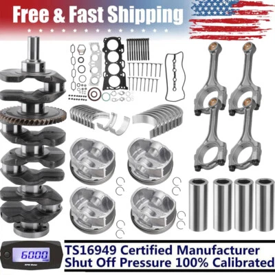 Fits Toyota Camry Scion xB Toyota Highlander 2.4L Engine Rebuild Kit Crankshaft - Image 1 of 4