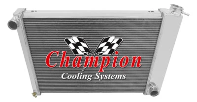 KR Champion 3 Row Radiator for 1967-1969 Chevrolet Camaro Big V8 Eng (Manual) - Изображение 1 из 4