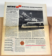 1983 Railroad Employees Magazine News Seaboard System Railroad Nashville TN 