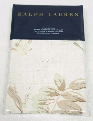 Ralph Lauren RL Annadale Rubor Floral Una Almohada Estándar Falsa 20"X28" Nuevo con Etiquetas $115 Foto 1 de 3