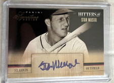 2012 PANINI SIGNATURE SERIES STAN MUSIAL CARDINALS HOF AUTO #ED 3/25