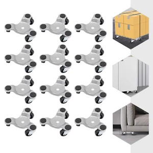 Möbel Umzugswagen Set 3 Räder Eisen Tri Dolly Dreieck Lenkrolle Rad - Bild 1 von 23