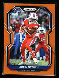 2020 PANINI PRIZM #4 JOHN BROWN ORANGE PRIZM /249 - Picture 1 of 2