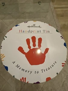 Hallmark Handprint Tin - Picture 1 of 2