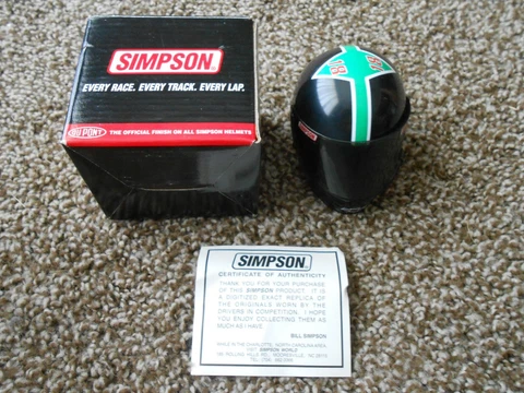 NASCAR - Helmet - BOBBY LABONTE - #18 - 1st Limit Edition - Simpson - NEW - RARE Cover