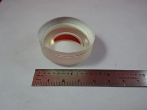 OPTICAL DOUBLET LENS ZEISS CONVEX CONCAVE GERMANY OPTICS AS PICTURED &93-01 - Picture 1 of 11