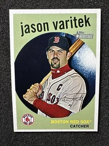 JASON VARITEK #388 2008 Topps Heritage QTY Boston Red Sox - Picture 1 of 2