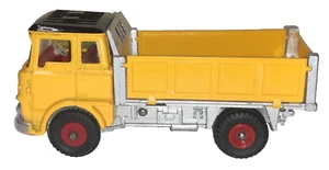 Dinky Bedford Dump Truck-Yellow,Black,Silver-Excellent - Picture 1 of 19