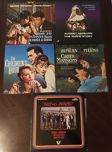 Lot of 5 Audrey Hepburn Laserdisc RARE GREEN MANSIONS How to Steal a Million 8