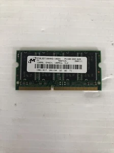 Micron 128MB Laptop DRAM (MT8LSDT1664HG-10EF3) - Picture 1 of 2