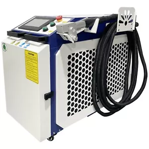 US 2000W Handheld Laser Cleaning Machine Oil Rust Paint Removal Portable Cleaner - Picture 1 of 15