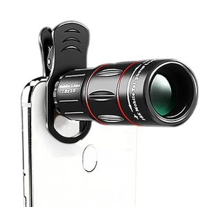 Do telefonu komórkowego uniwersalny 18X25 Zoom HD Clip Teleskop optyczny Teleobiektyw Telefon - Zdjęcie 1 z 6