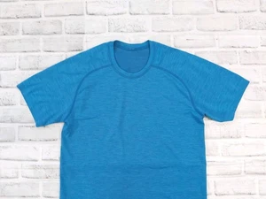 Lululemon Metal Vent Tech Shirt Herren Gr. Medium Kurzarm Blau  - Bild 1 von 7