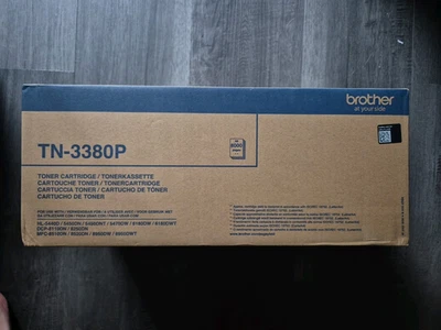 Cartouche de toner Brother TN-3380 TN-3380P - TN3380 - NEUF - VAT - Photo 1/2