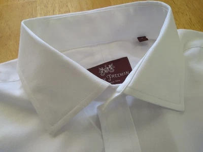 Nuevo con etiquetas Hickey-Freeman (Brooks Brothers) cuello blanco 16-36 precio de venta sugerido por el fabricante 195 USD Foto 1 de 4