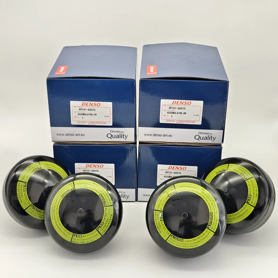 TOYOTA SUSPENSION ACCUMULATOR SET for LX570 URJ200 49141-60020 49151-60020 DENSO — 第 1/4 张图片