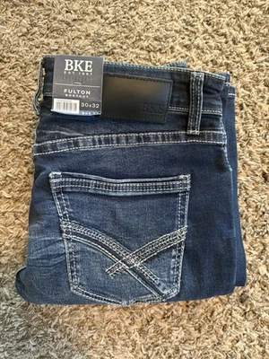 BKE Fulton Jeans 30x32 Slim Fit - Image 1 of 4