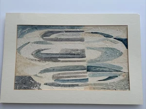 MID CENTURY GEMÄLDE ABSTRAKT SIGNIERT SOMMER 50ER 1954 KUBIST KUBISMUS MODERNISMUS - Bild 1 von 18