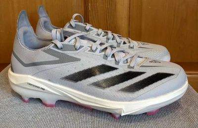 Adidas Adizero Electric+ TPU Baseball Cleats Men's 9.5 Lucid Pink Gray ID0942 - Image 1 of 4