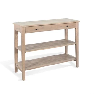 Sunny Designs Small Wood Console Tier Shelf Table - Picture 1 of 4